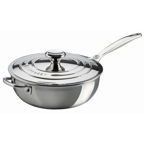 Le Creuset 24cm Stainless Steel Chefs Pan