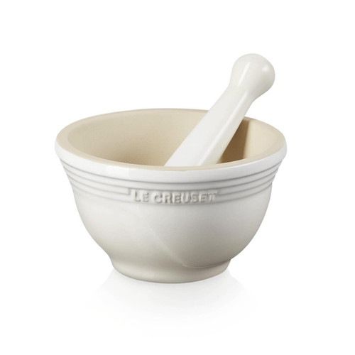Le Creuset Stoneware Pestle And Mortar Le Creuset Stoneware Pestle And Mortar