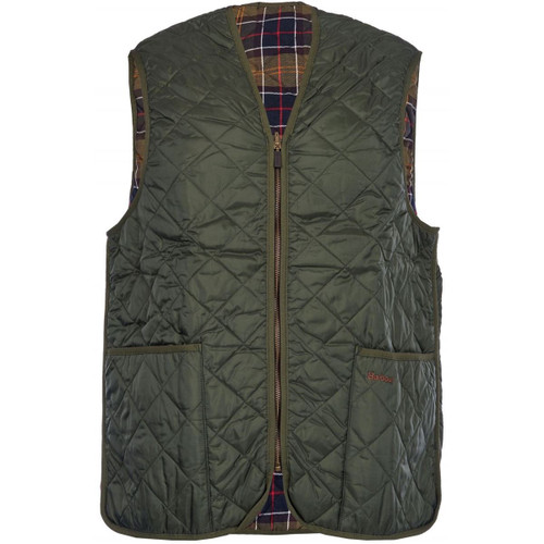 Barbour Mens Quilted Waistcoat Zip-In Liner