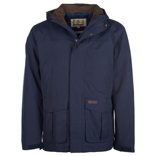 Navy Barbour Brockstone Jacket