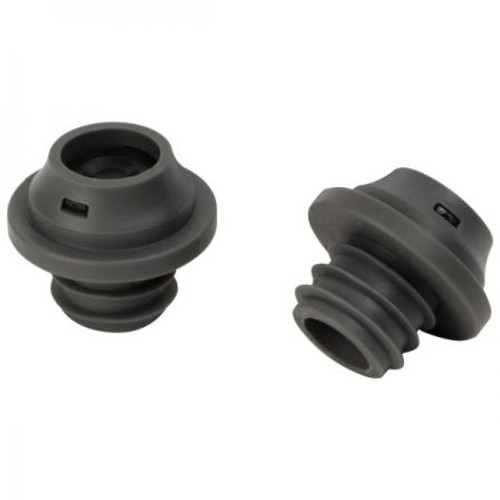 Le Creuset WA-138 Set Of 2 Stoppers Black Le Creuset WA-138 Set Of 2 Stoppers Black