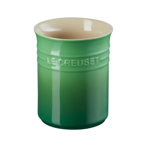 Le Creuset Stoneware Small Utensil Jar Bamboo Green