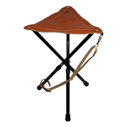 Gamebird Leather Tripod Stool H26