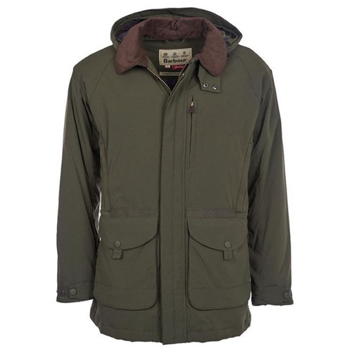 Forest Green Barbour Mens Bransdale Jacket