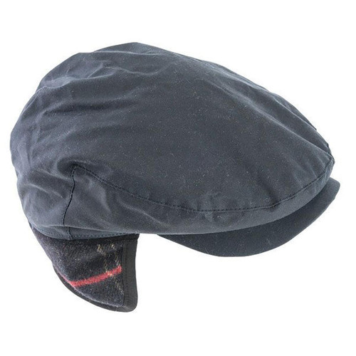 mens barbour flat cap