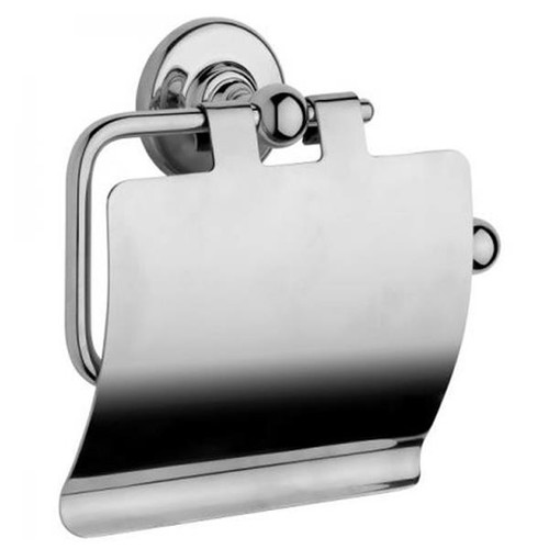 Chrome Plated Samuel Heath Antique Toilet Roll Holder With Cover N4337-C Chrome Plated Samuel Heath Antique Toilet Roll Holder With Cover N4337-C