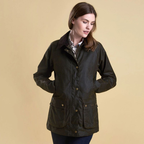 barbour acorn waxed jacket