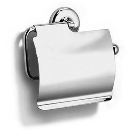 Chrome Plated Samuel Heath Novis Toilet Roll Holder With Cover N1037-C Chrome Plated Samuel Heath Novis Toilet Roll Holder With Cover N1037-C