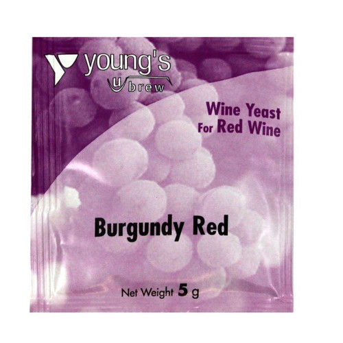 Youngs 5g Burgundy Red Wine Yeast Sachet Youngs 5g Burgundy Red Wine Yeast Sachet