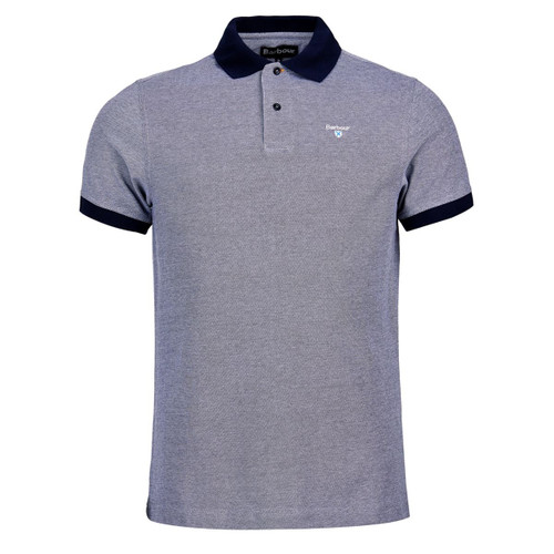 Midnight Barbour Mens Sports Polo Mix