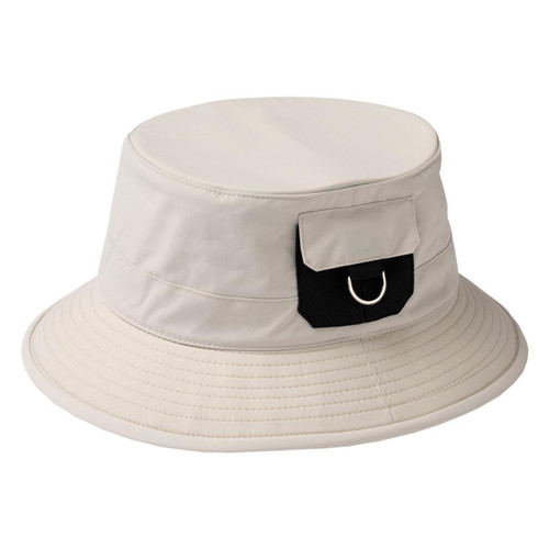 Tilley Recycled Pocket Bucket Hat In Light Stone
