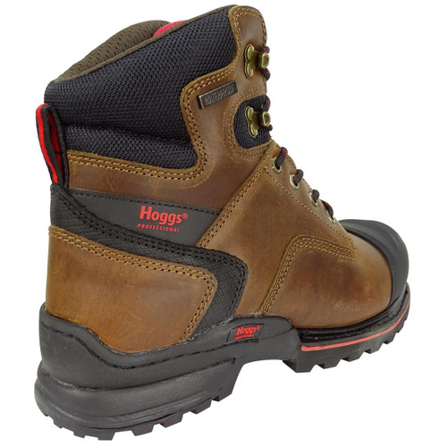 Crazy Horse Brown Hoggs Of Fife Mens Artemis Safety Boots Rear