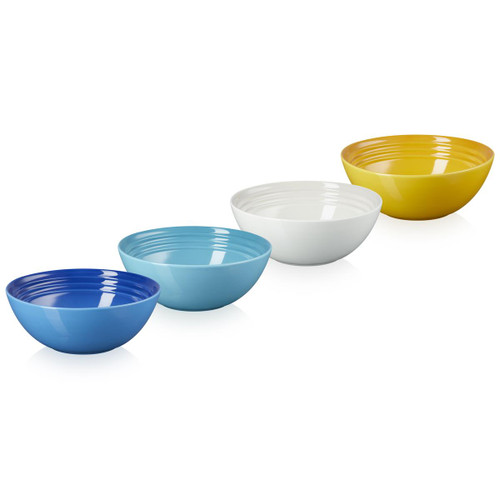 Le Creuset Riviera Set Of 4 Cereal Bowls