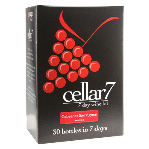 Youngs Cellar 7 Cabernet Sauvignon Wine Kit Youngs Cellar 7 Cabernet Sauvignon Wine Kit