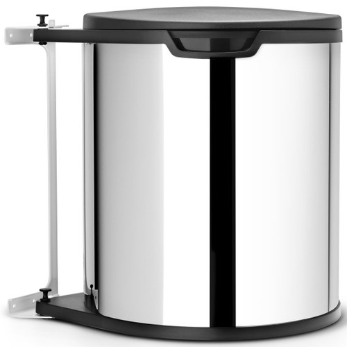 Brilliant Steel Brabantia Built-In Bin 15 Litre Brilliant Steel Brabantia Built-In Bin 15 Litre