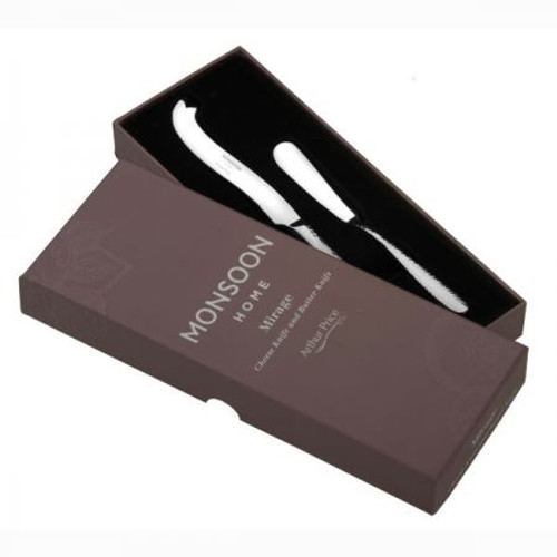 Arthur Price Monsoon Mirage Cheese and Butter Set