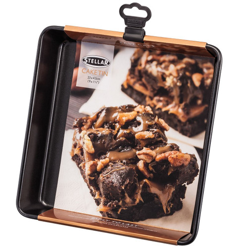 Stellar Bakeware Non-Stick Square Cake Tin Stellar Bakeware Non-Stick Square Cake Tin