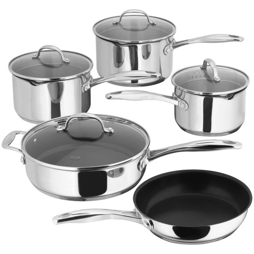 Stellar 7000 5 Piece Draining Saucepan Set S7C4D Stellar 7000 5 Piece Draining Saucepan Set S7C4D