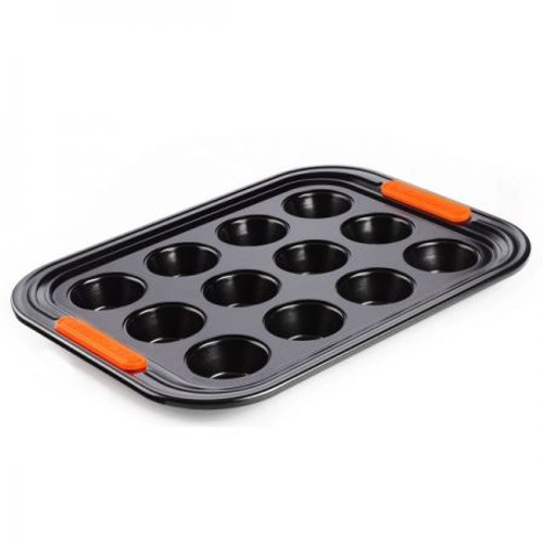 Le Creuset Toughened Non-stick 12 Cup Mini Muffin Tin Le Creuset Toughened Non-stick 12 Cup Mini Muffin Tin