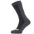 Black/Grey SealSkinz Waterproof Cold Weather Mid Length Socks Side