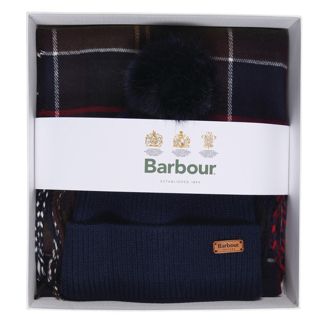 Barbour Paisley Box Set of Three Handkerchiefs