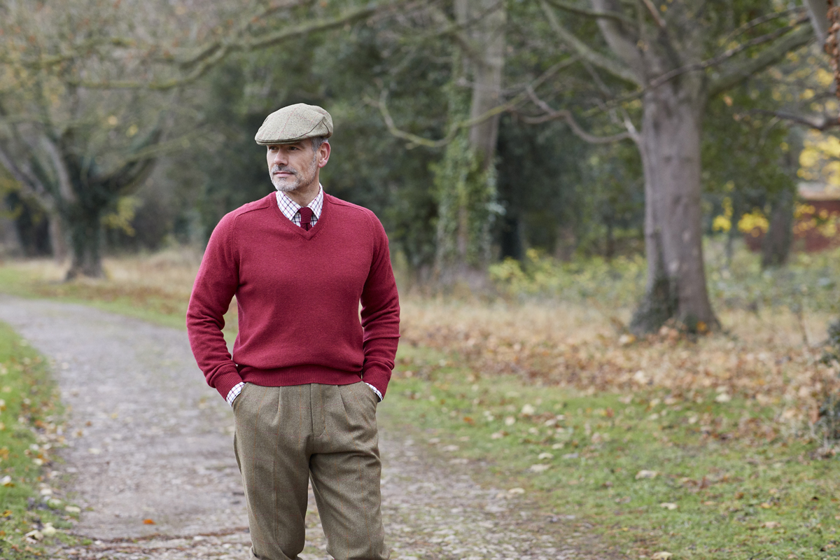 Alan Paine Streetly V Neck Jumper V Neck Jumpers
