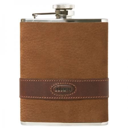 Dubarry Rugby Leather Hip Flask