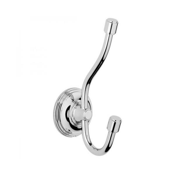 Samuel Heath Style Moderne Double Robe Hook N6639