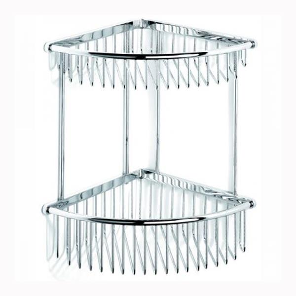 Samuel Heath Double Corner Shower Basket N24