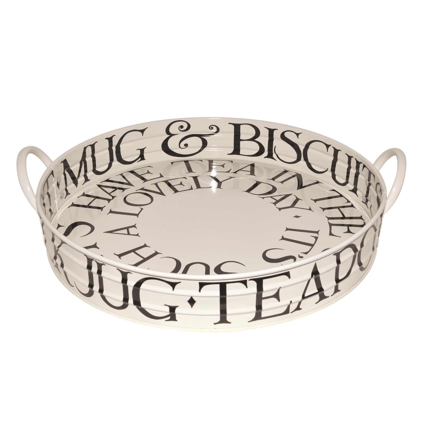 Emma Bridgewater Black Toast Large Handle Tray