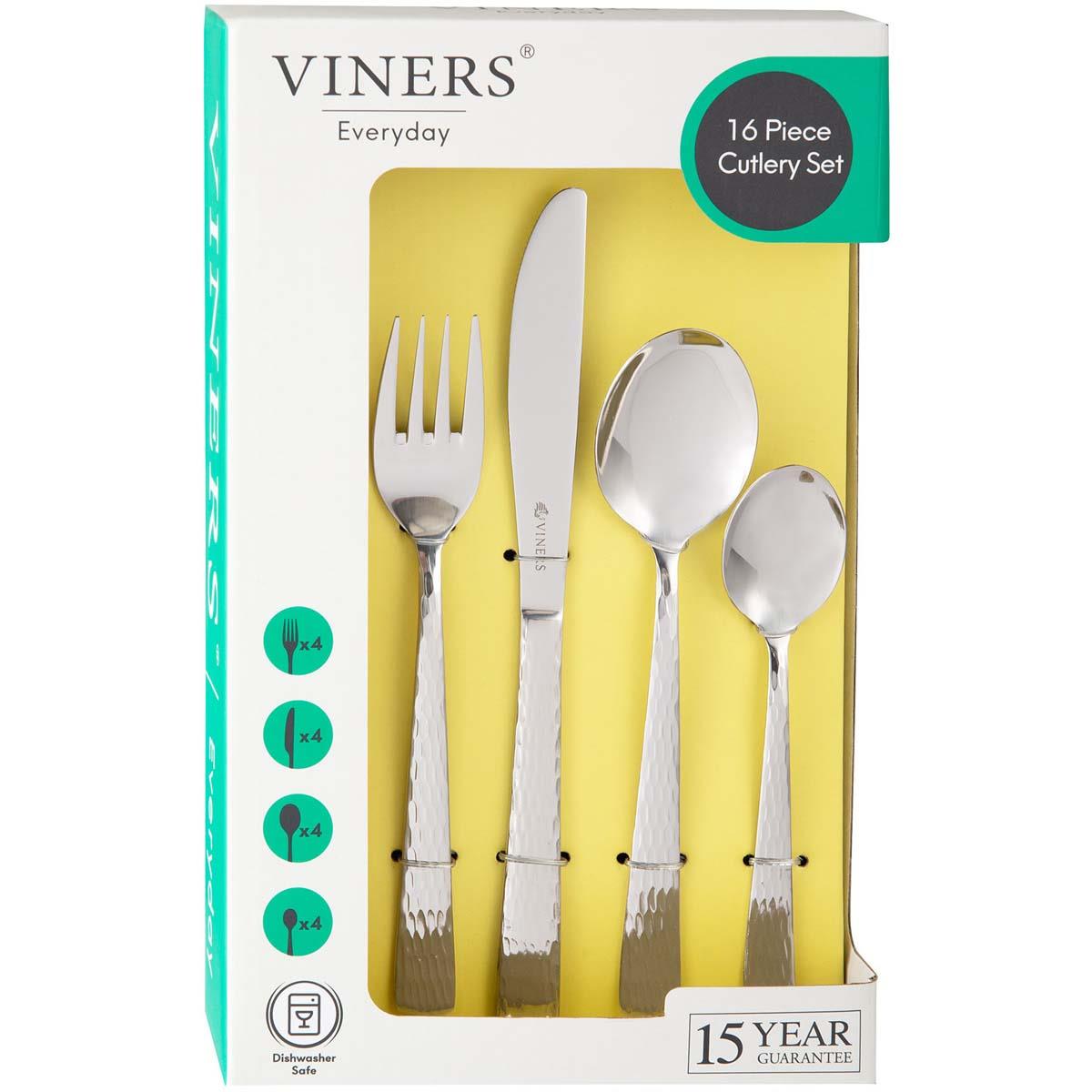 Viners Everday Glisten 16 Piece Cutlery Set