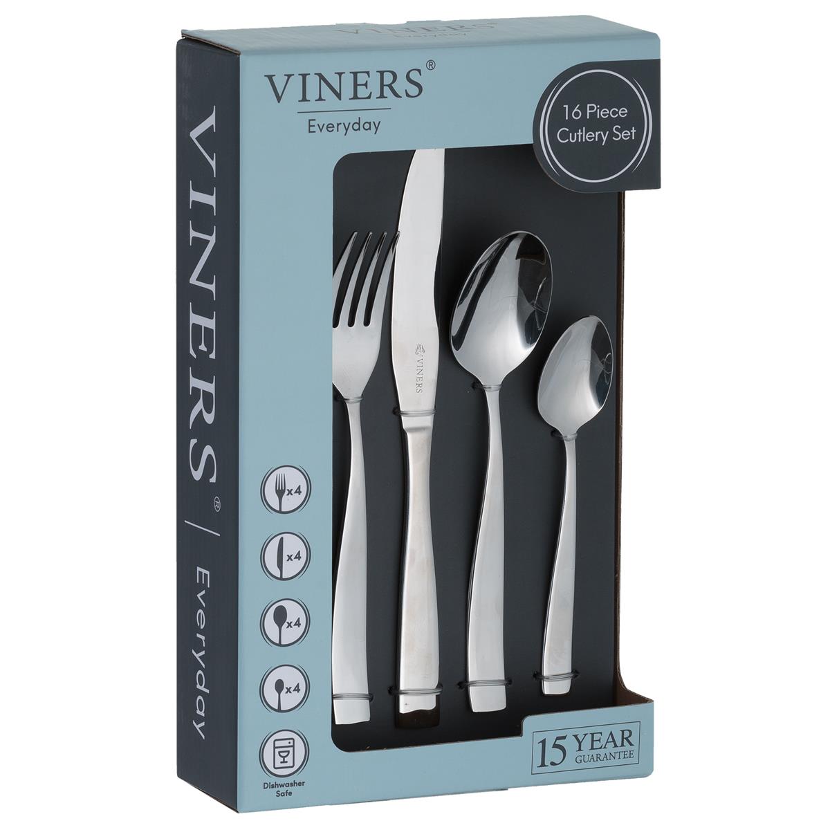 Viners Eveyday Purity 16 Piece Cutlery Set