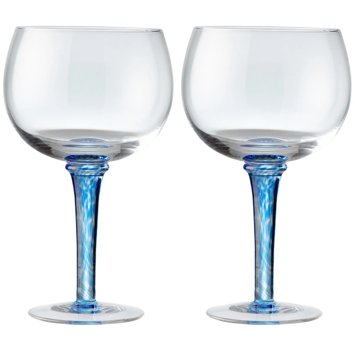 Denby Imperial Blue Gin Glass Pack Of 2
