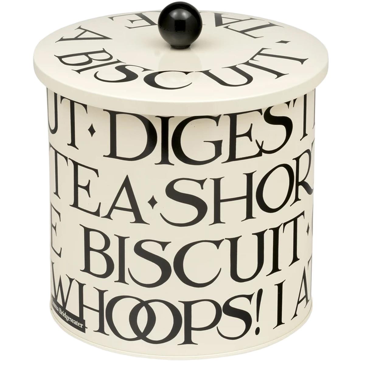Emma Bridgewater Black Toast Biscuit Barrel Emma Bridgewater Black Toast Biscuit Barrel