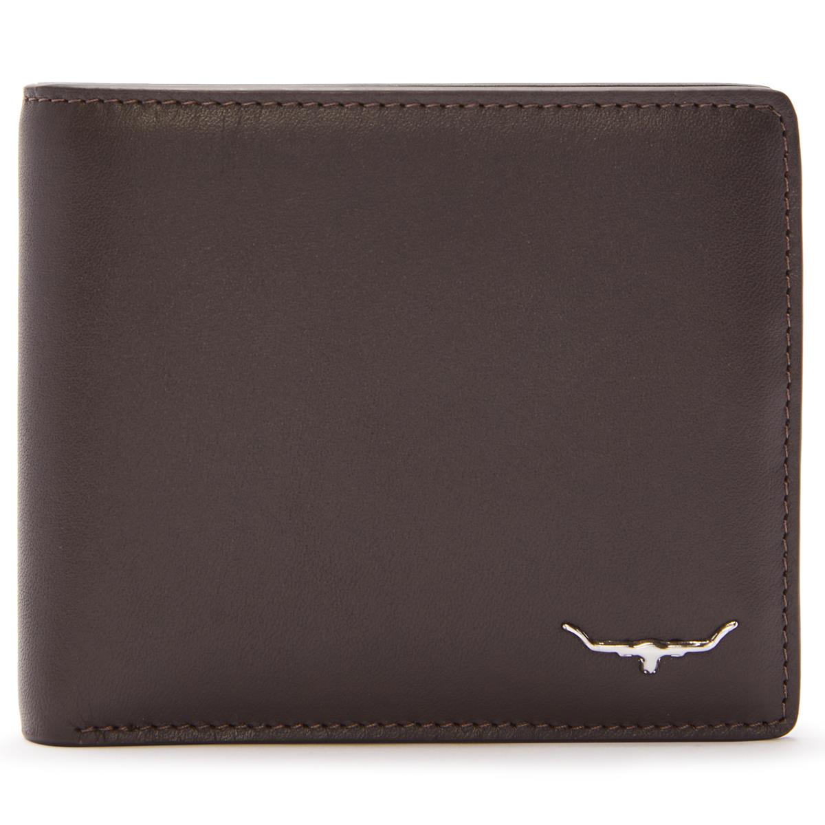R. M. Williams Mens City Slim Bi-Fold Wallet