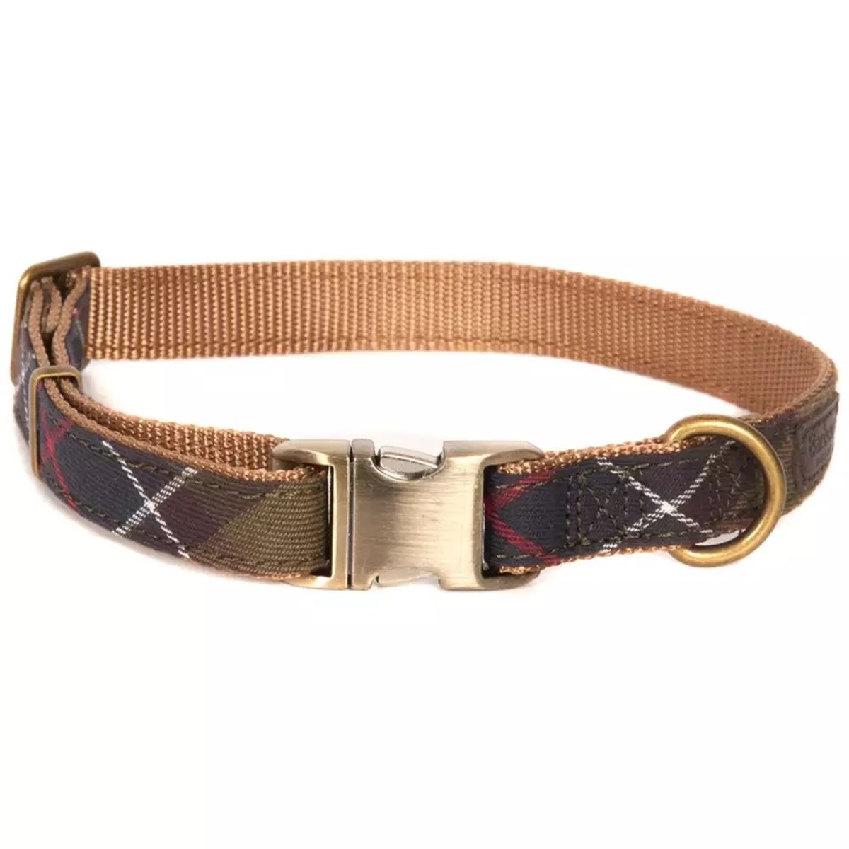 Barbour Tartan Webbing Dog Collar