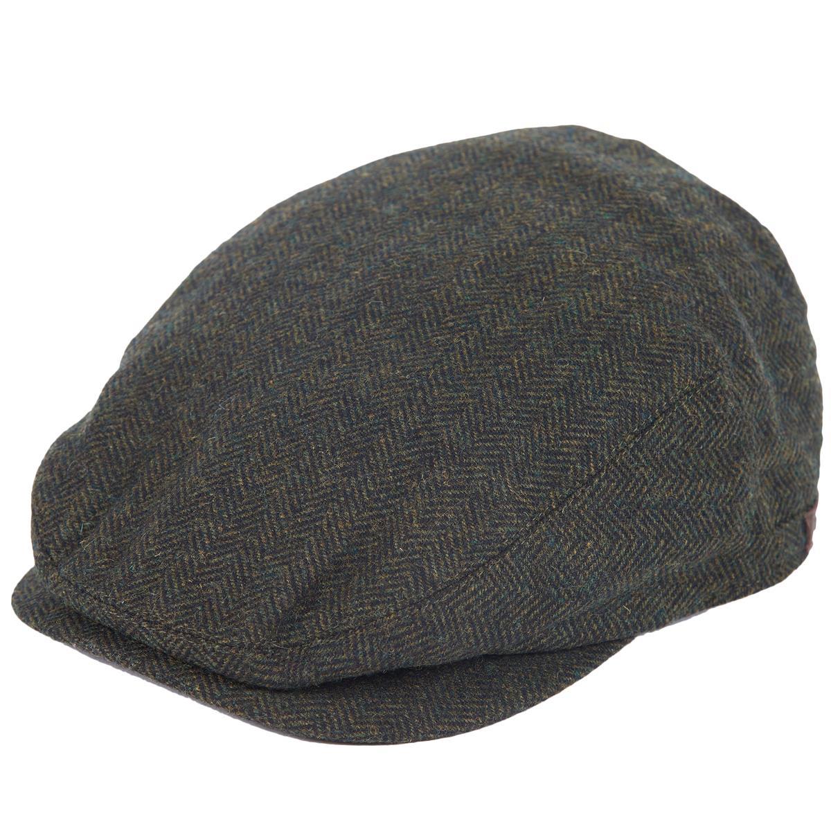 Barbour Mens Barlow Flat Cap