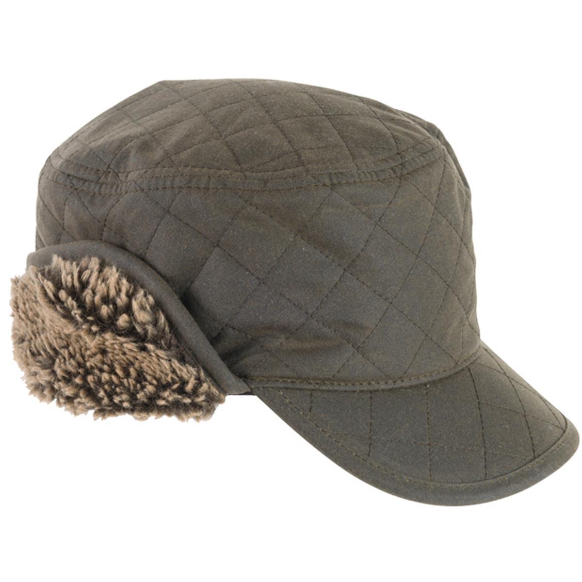 Barbour Mens Stanhope Trapper Wax Hat