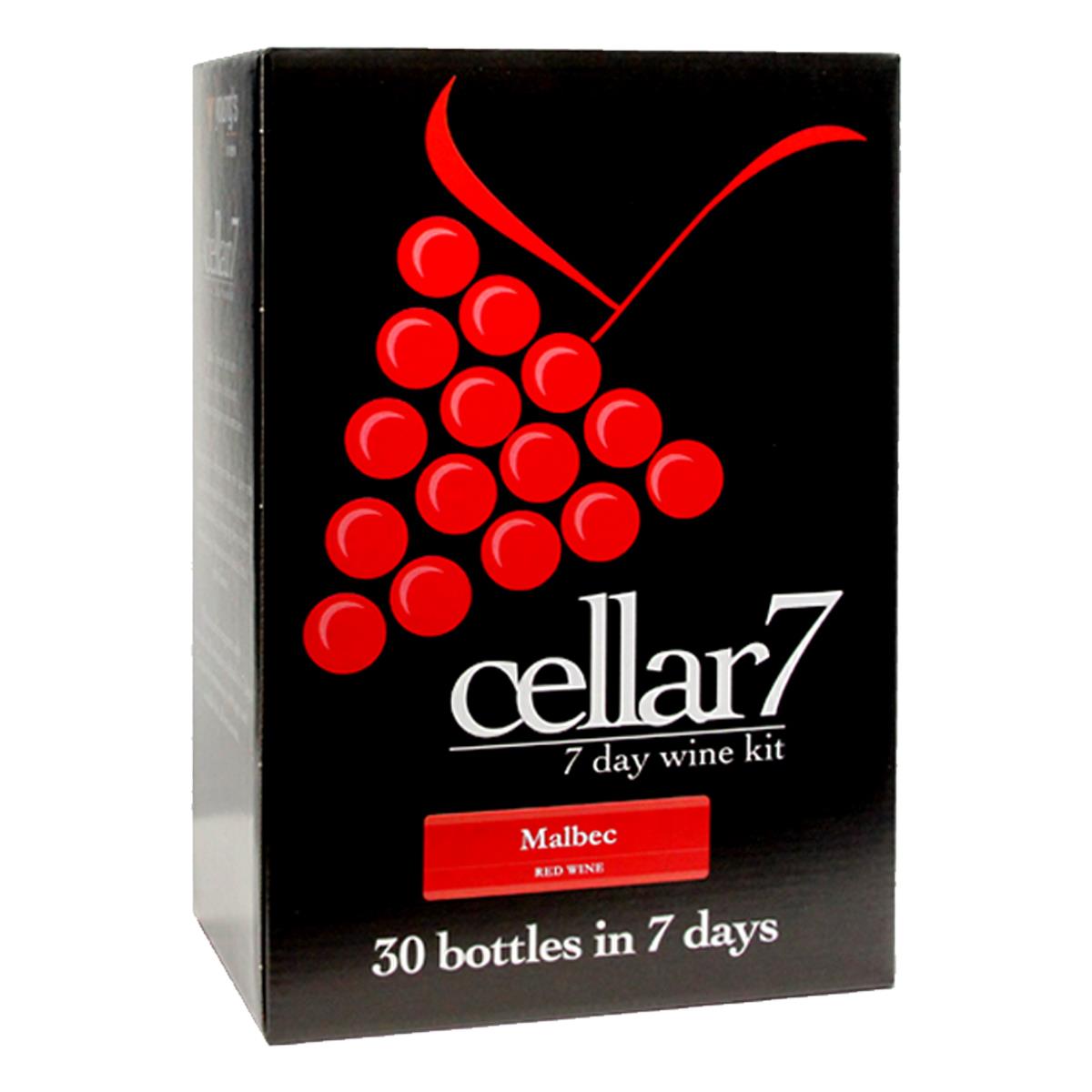 Youngs Cellar 7 Malbec Wine 30 Bottle Kit