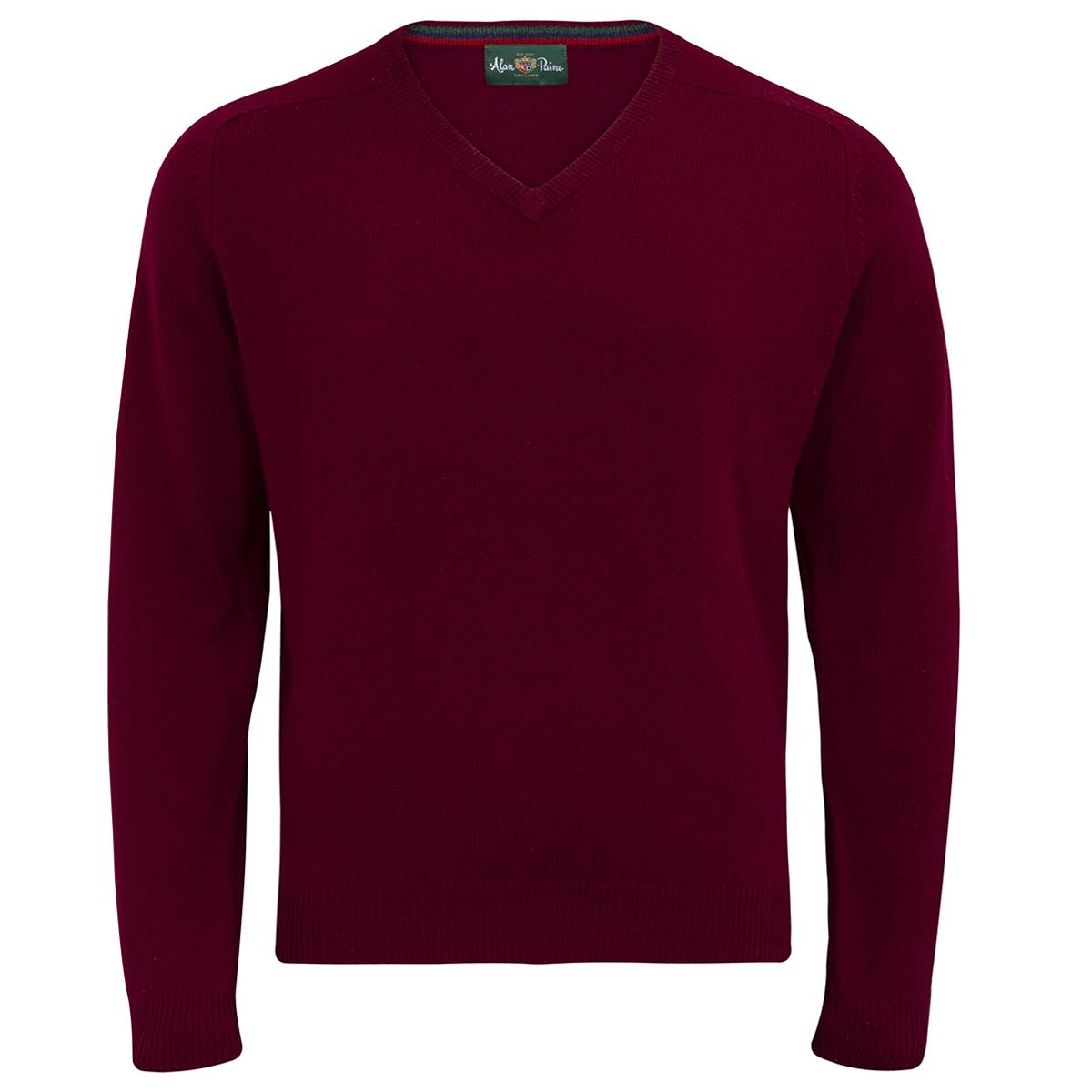 Alan Paine Mens Streetly V Neck Jumper