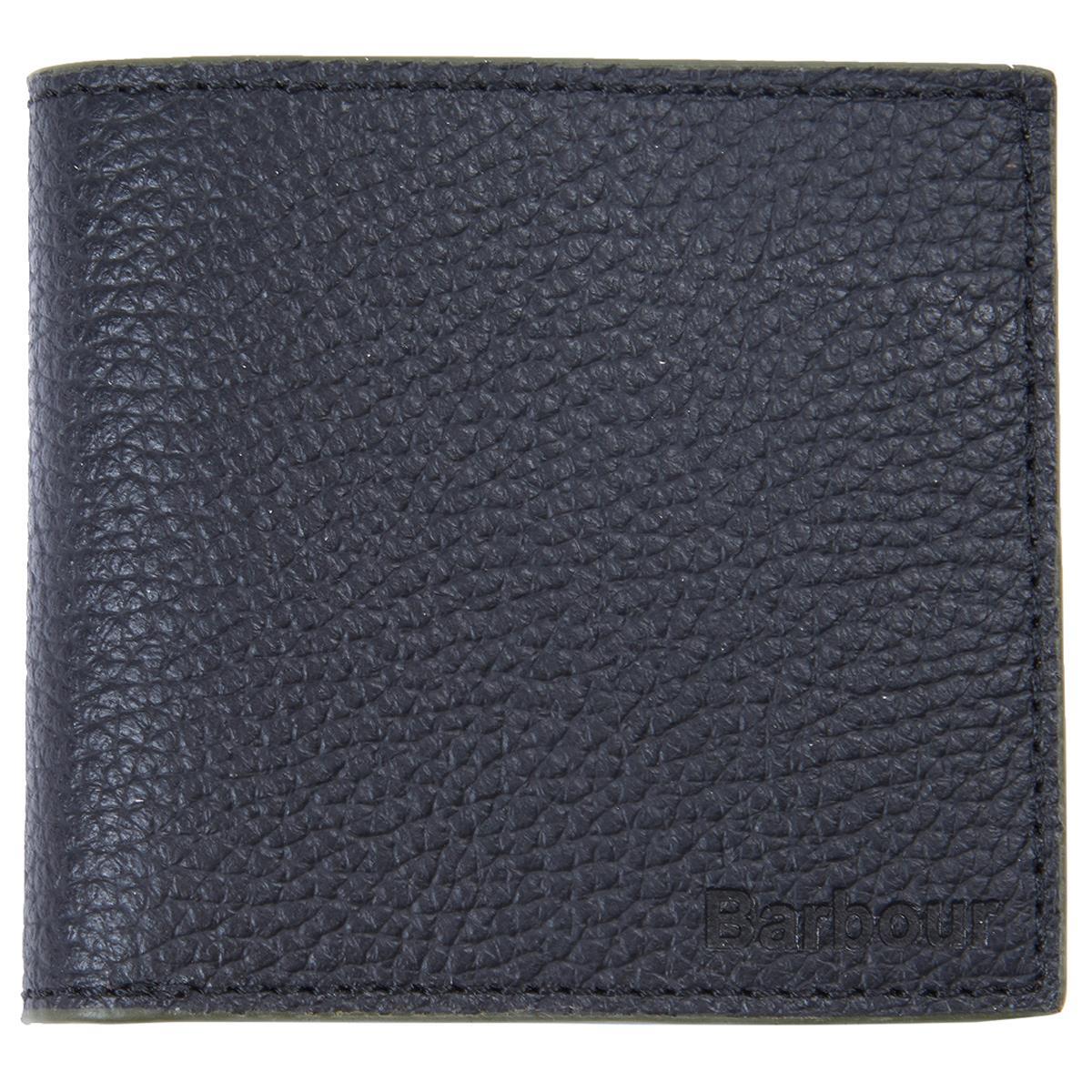 Barbour Mens Grain Leather Billfold Wallet