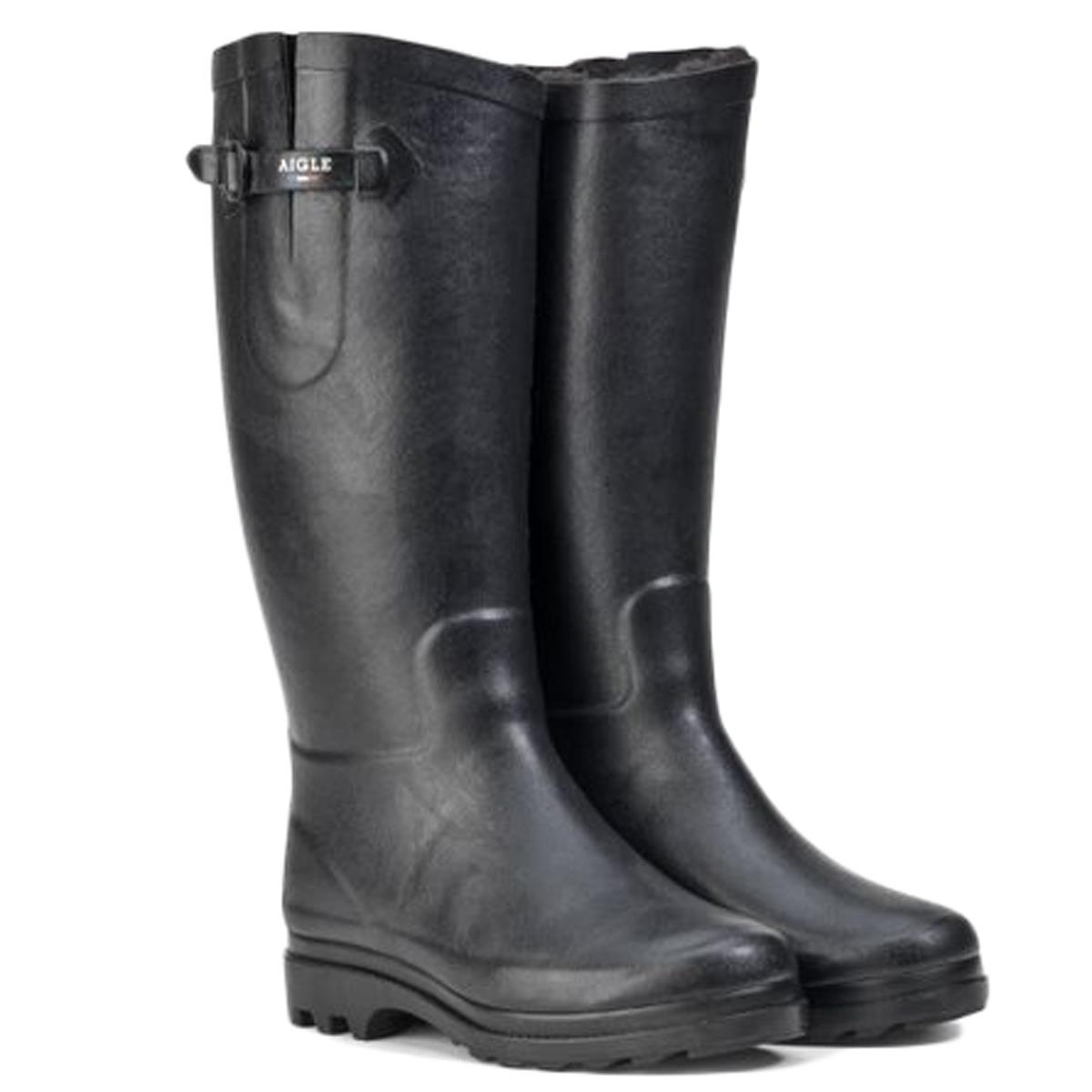 Aigle Womens Aiglentine Fur II Wellington Boots