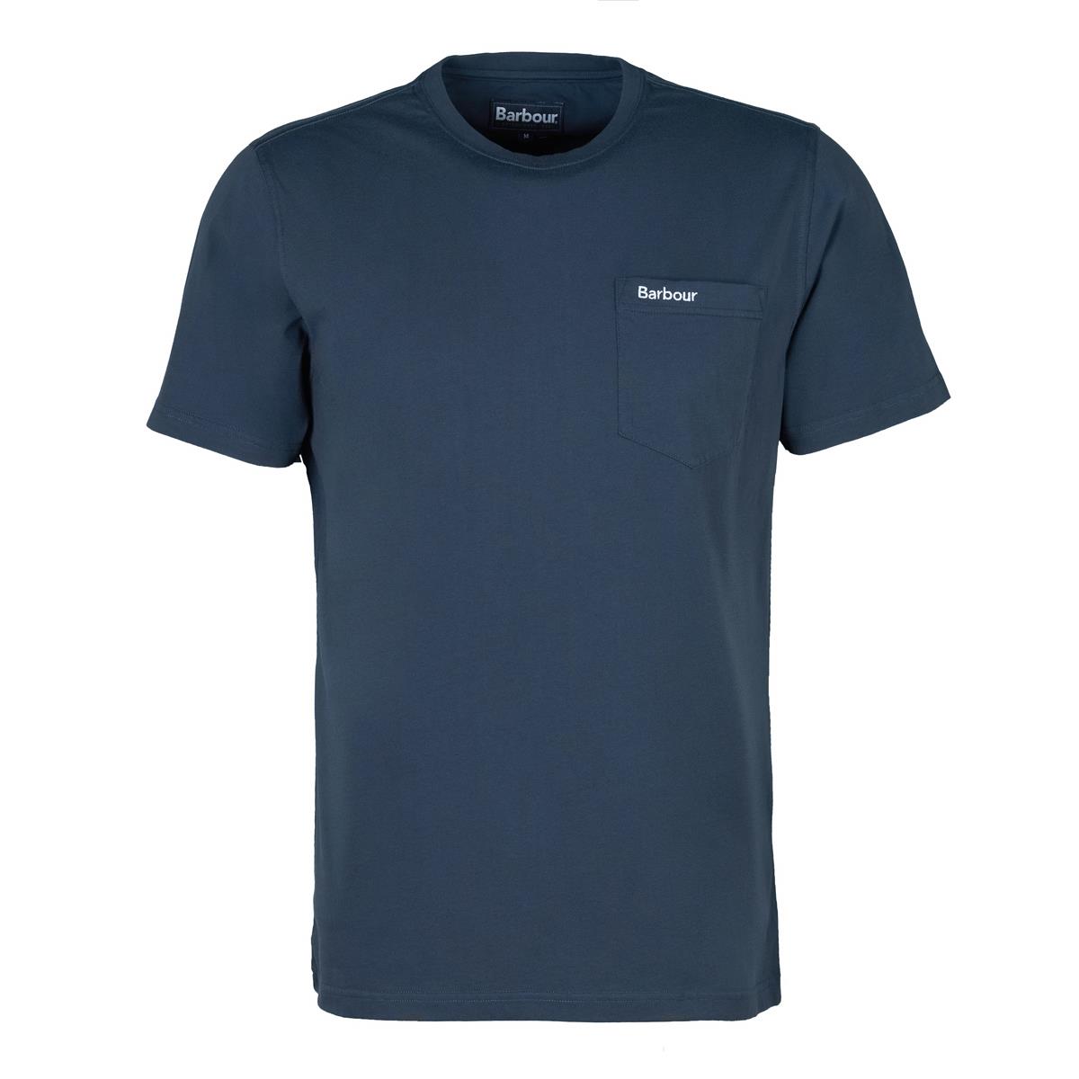 Barbour Mens Langdon Pocket Tee