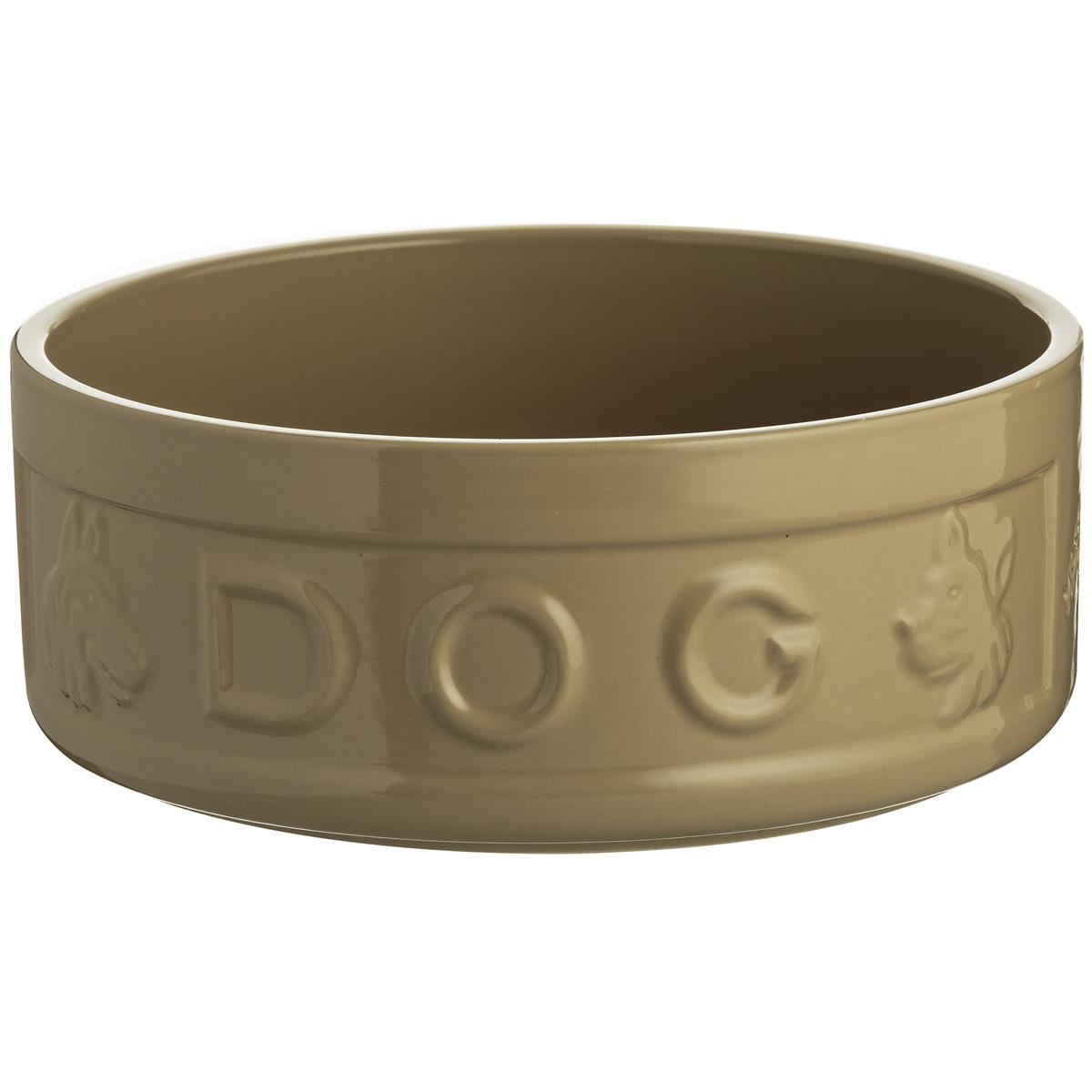Mason Cash Cane Lettered Dog Bowl 25cm