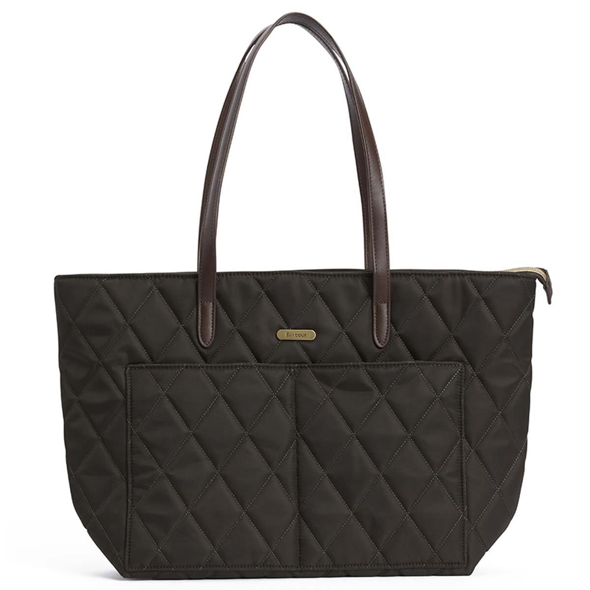 Barbour Womens Quilted Tote Bag