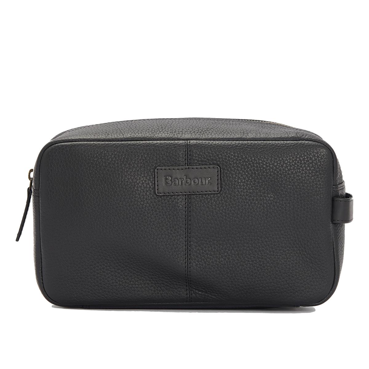 Barbour Highgate Leather Washbag