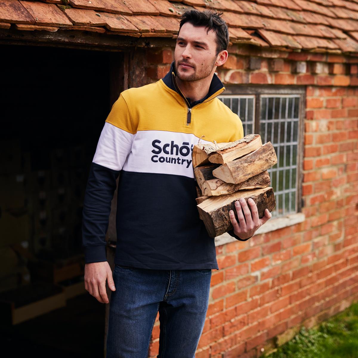 Schoffel Exeter Heritage 1/4 Zip Unisex