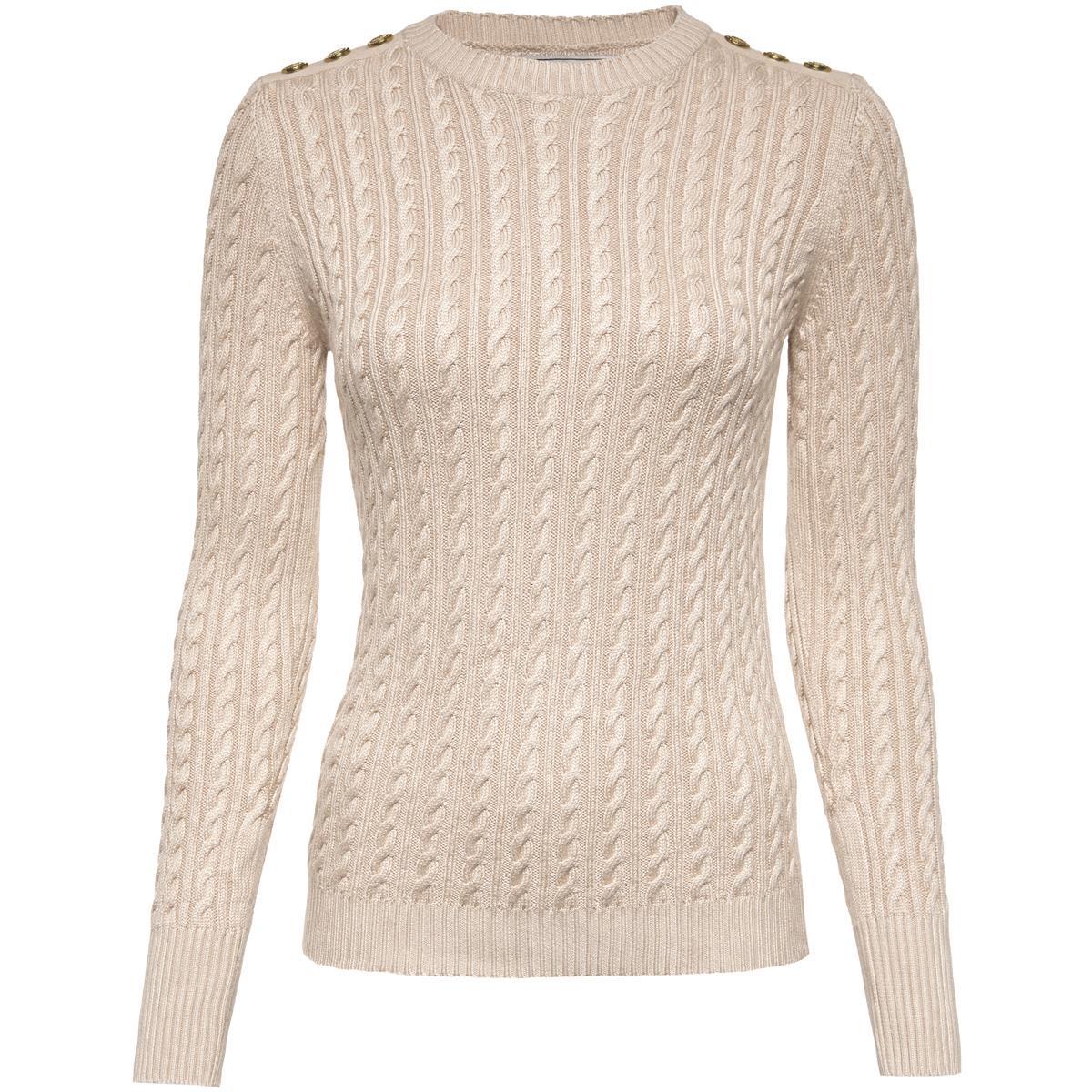 Holland Cooper Womens Seattle Cable Crew Neck Knitted Jumper