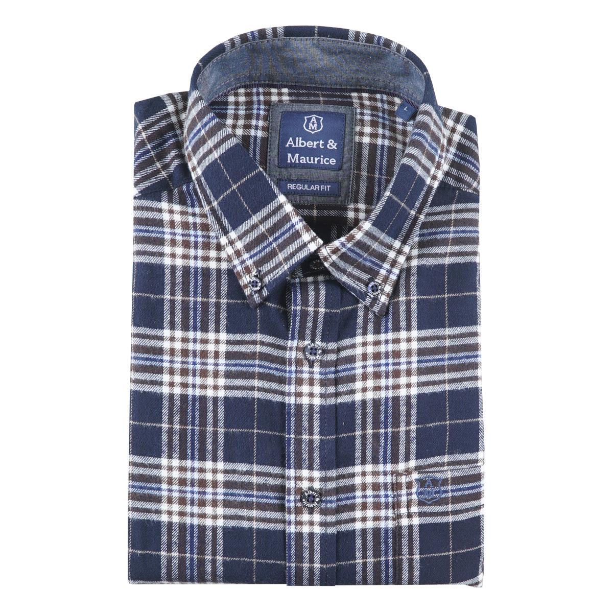 Albert and Maurice Woolhope Flannel Shirt