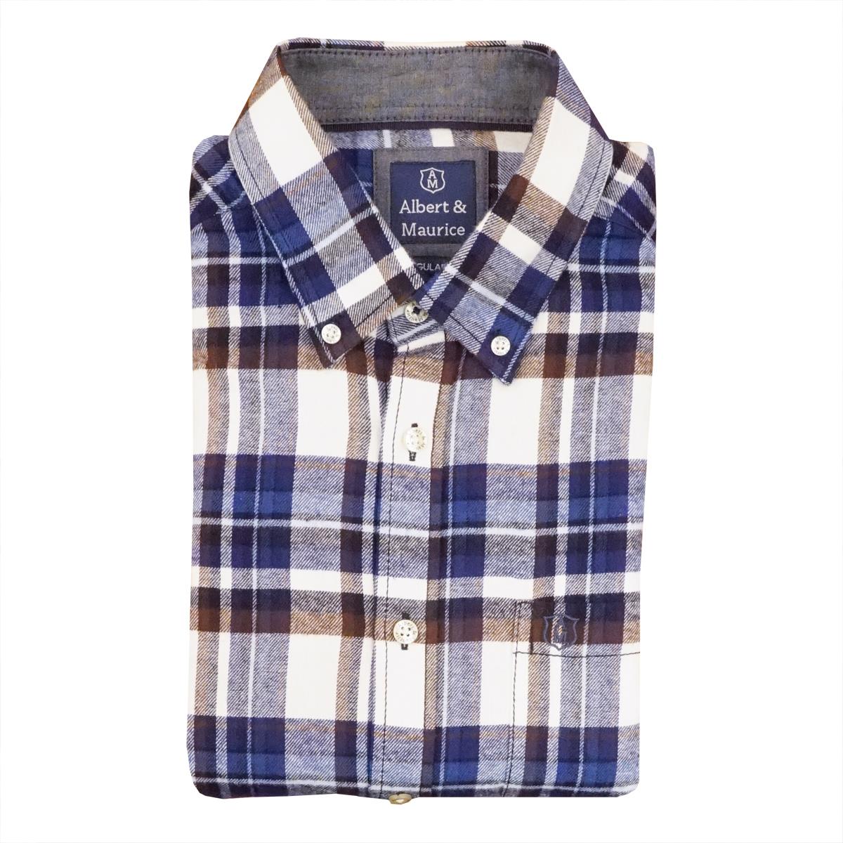 Albert and Maurice Checkley Flannel Shirt